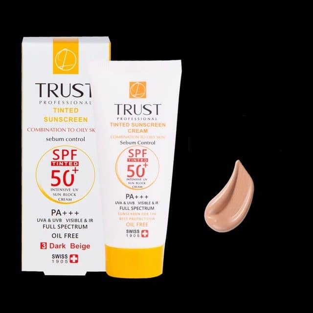 کرم ضد آفتاب رنگی تراست